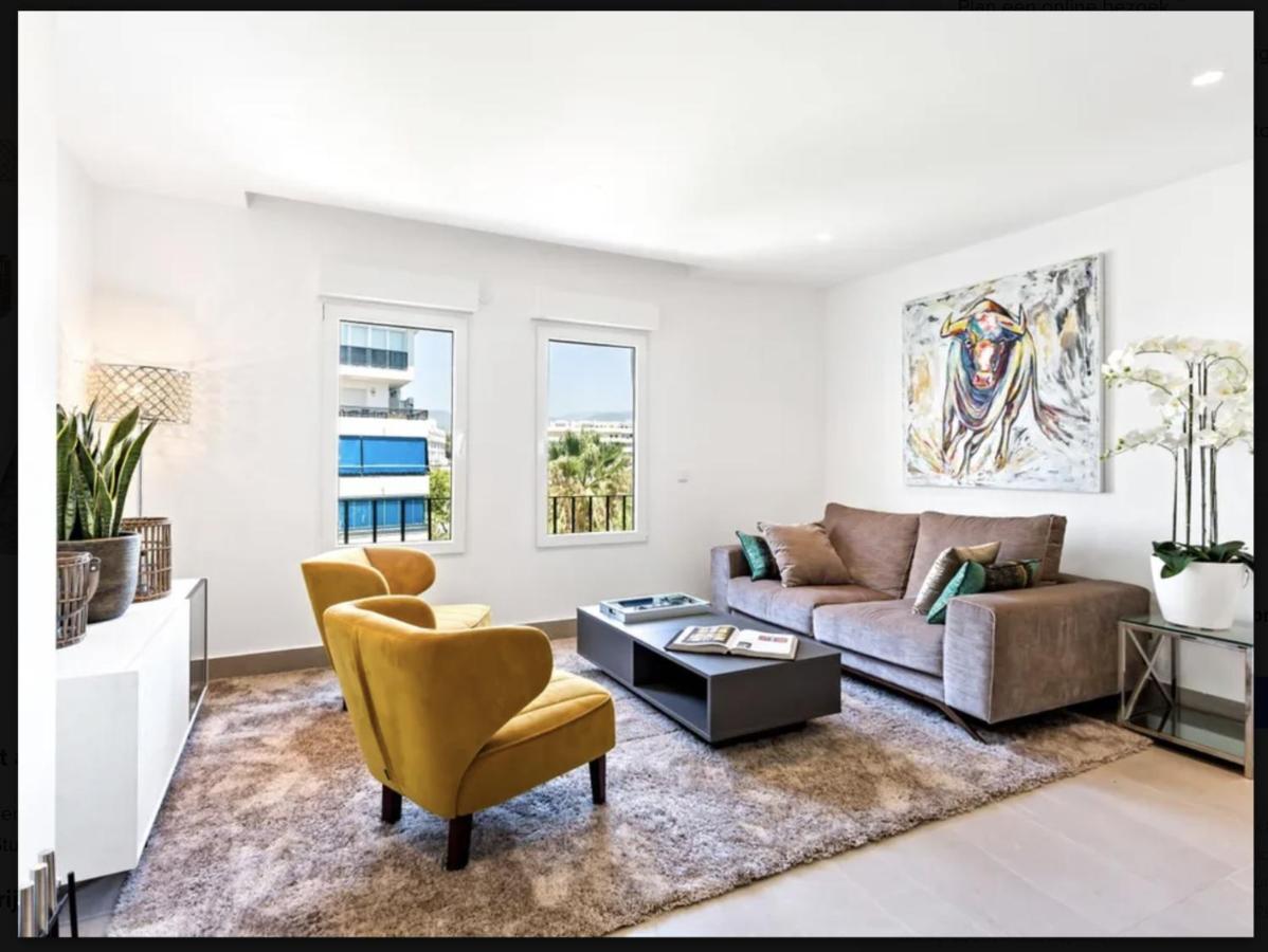 Puerto Banus Luxury Apartment Located In Harbor Марбелья Экстерьер фото